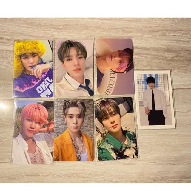 wts want to sell photocard pc jaemin everline istj jeno sg2023 jeno candy jaehyun dicon silau jaehyu