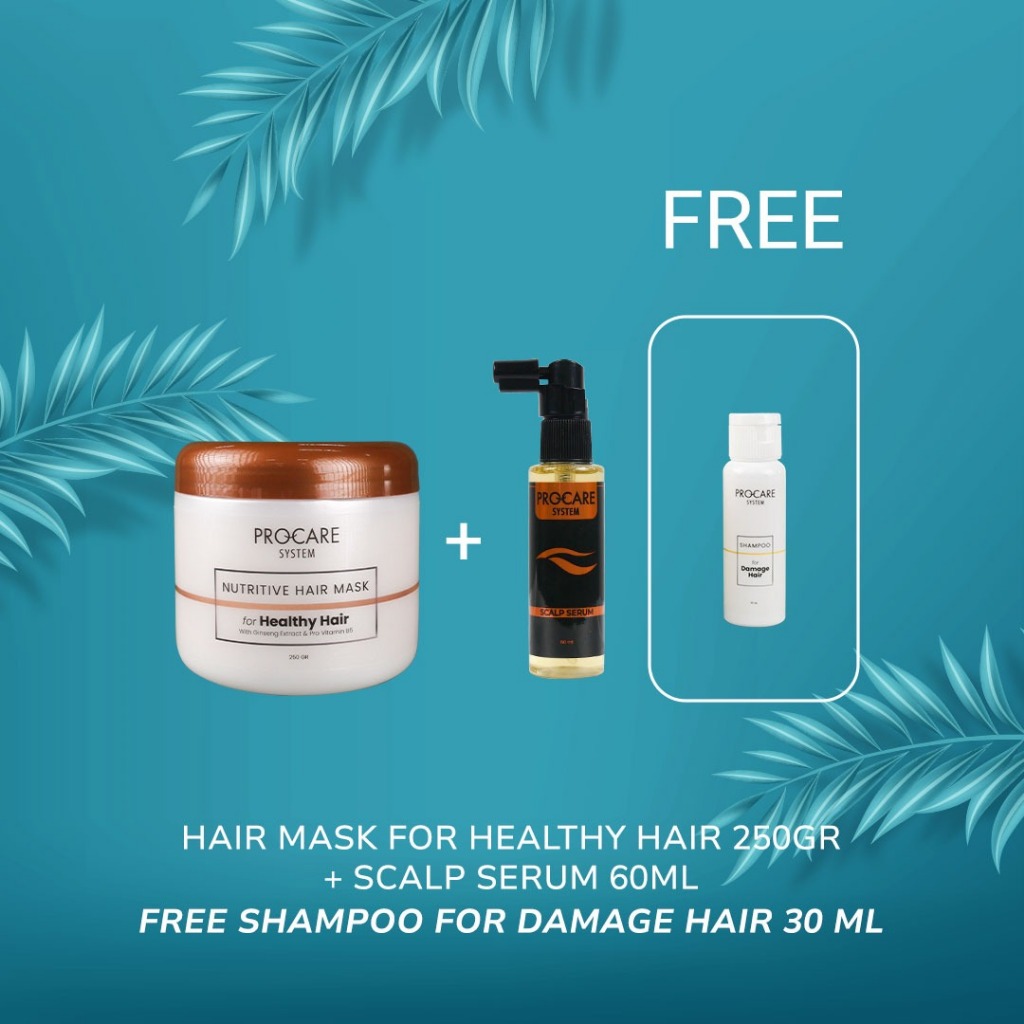 Procare Healty Series(masker dan serum rambut rontok parah)