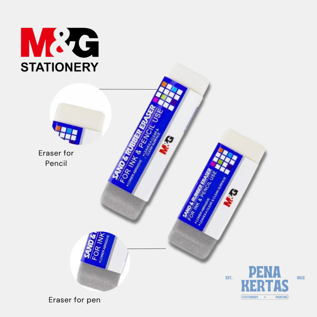 

M&G/ MG/ Penghapus Pensil Pulpen - Harga 1 PCS