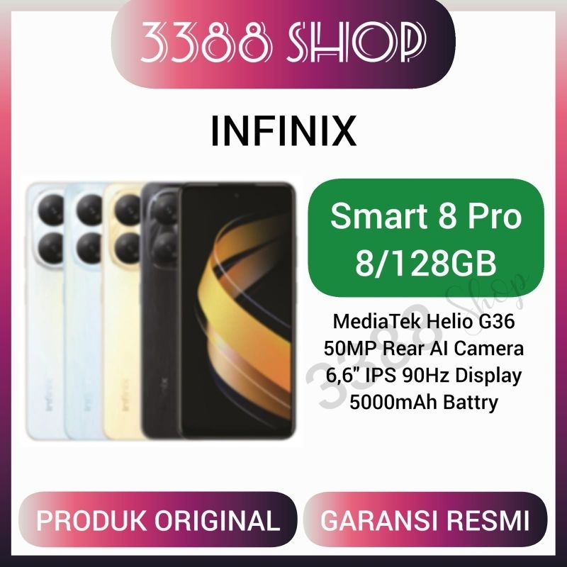 INFINIX SMART 8 PRO 8/128