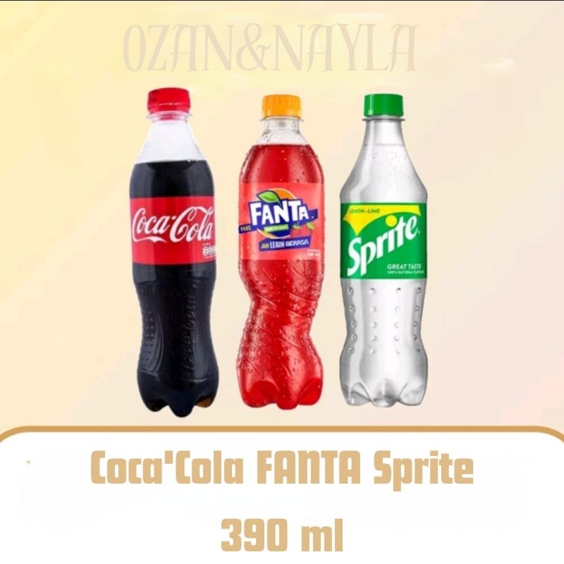 

Coca'Cola FANTA Sprite ( botol ) 390 ml