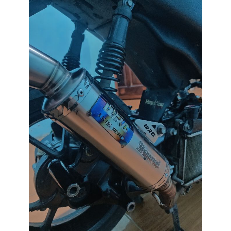 Knalpot Wrc Kawa Aerox Old