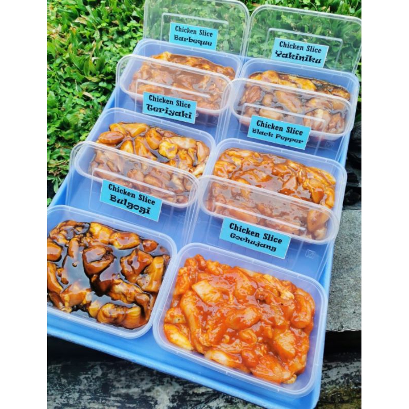 

Chicken slice frozen (500 gram) || [100% HALAL]