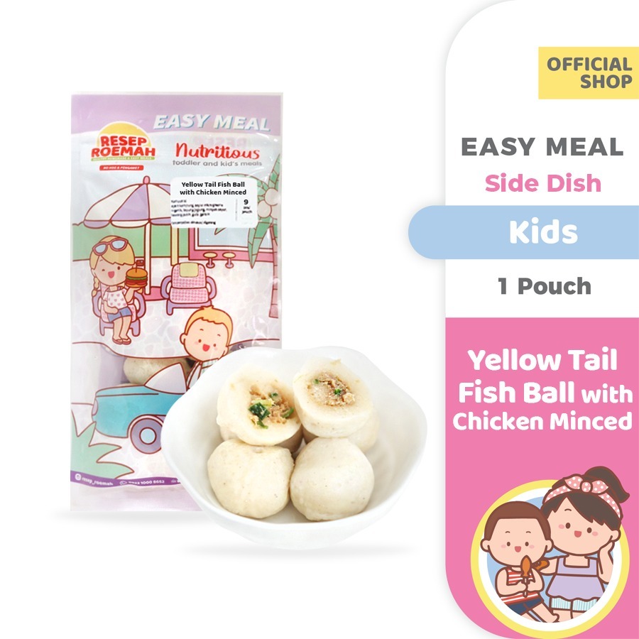 

Resep Roemah Hiwan Ikan isi Ayam Cincang / Yellow Tail FishBall Chicken Minced / Frozen Food /No MSG
