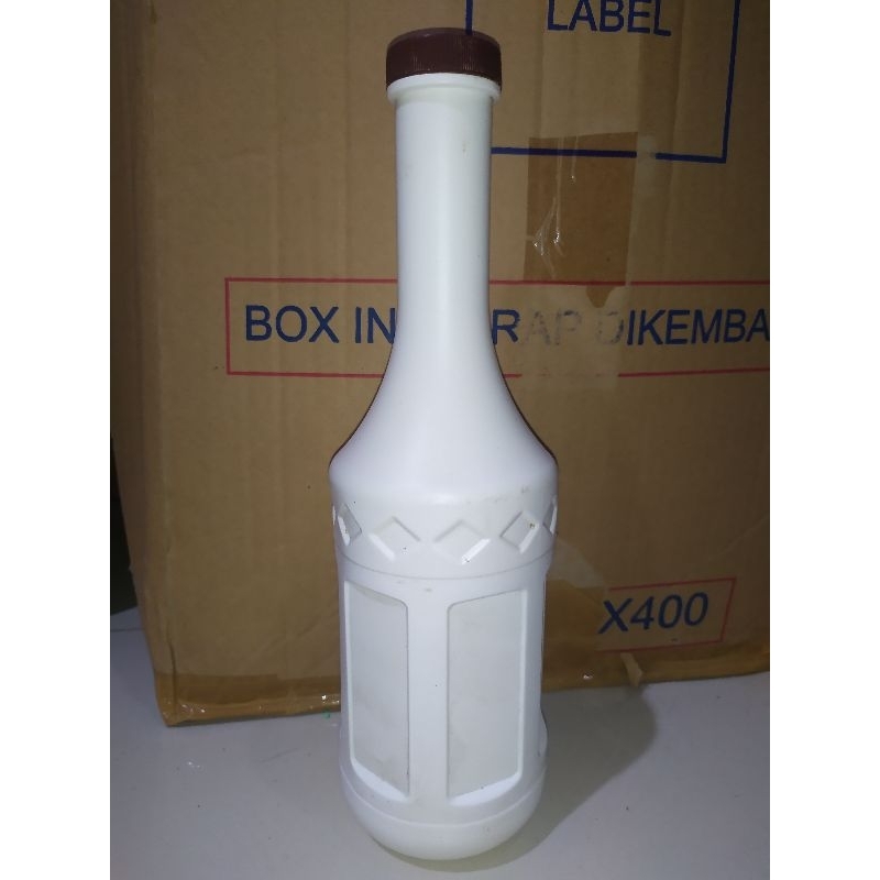 Botol Plastik HDPE polos 1 liter