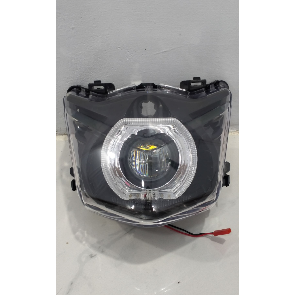 Reflektor plus lampu biled beat karbu