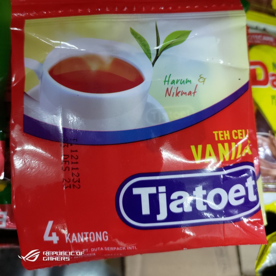 

TEH SACHET ALL VARIAN - Tjatoet Vanilla