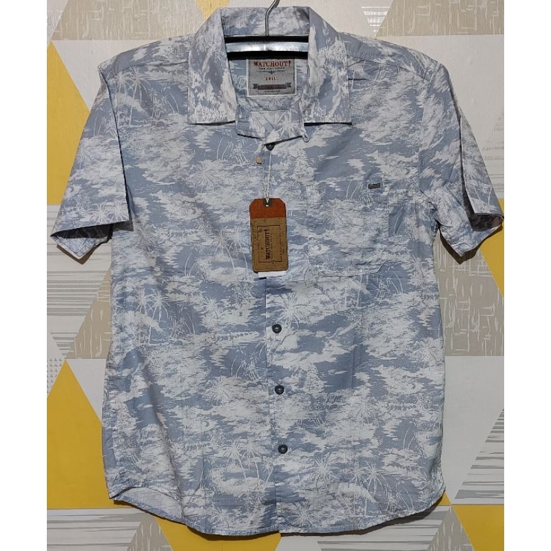kemeja WATCHOUT original size L,XL