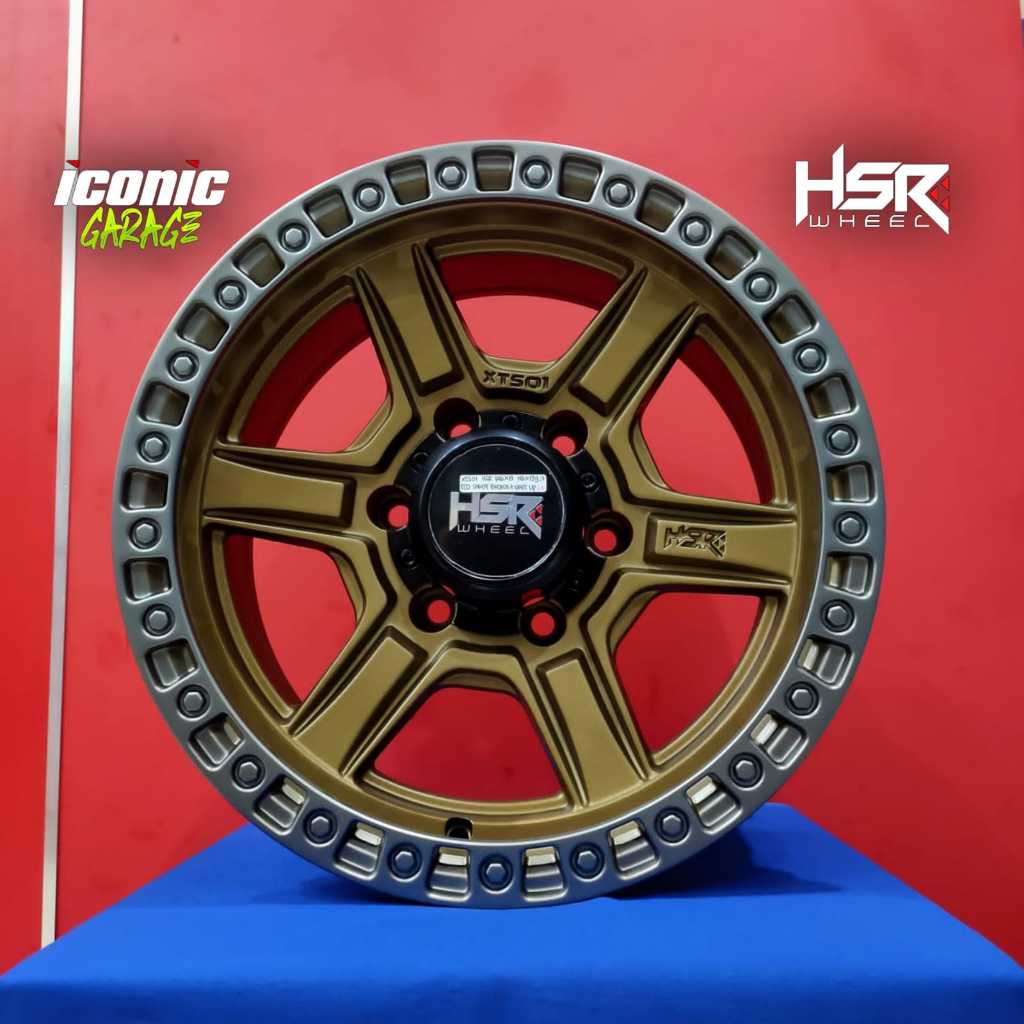 velg mobil pajero,hilux,fortuner,triton,prado hsr xts01 ring16