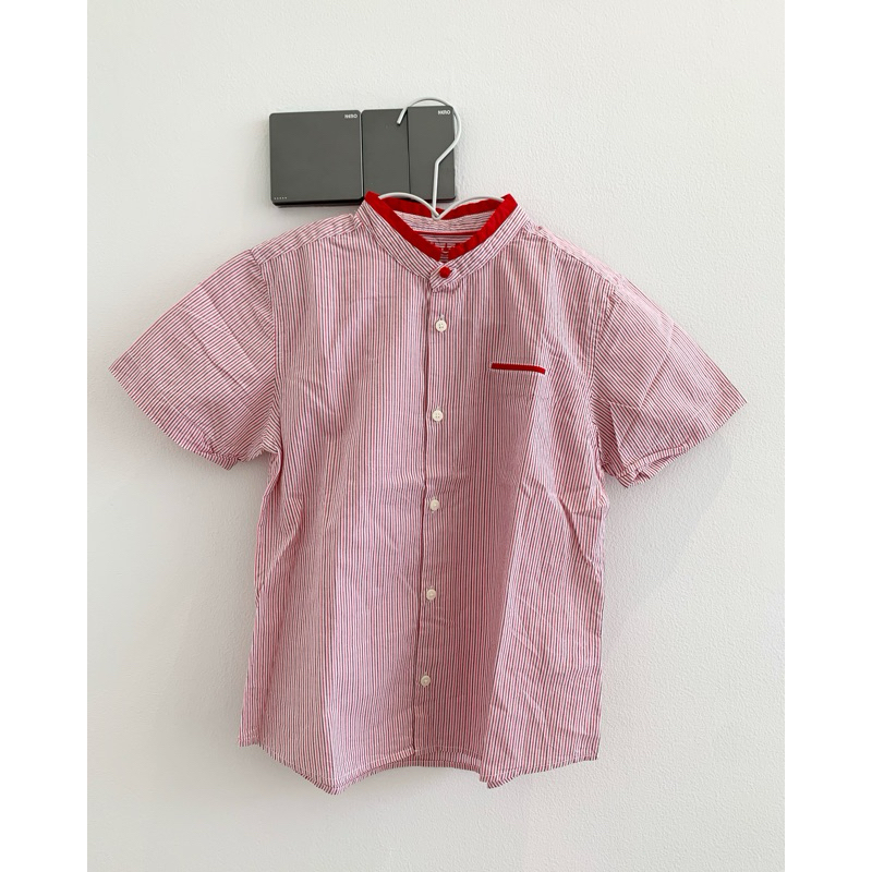 kemeja merah anak / baju imlek anak merah