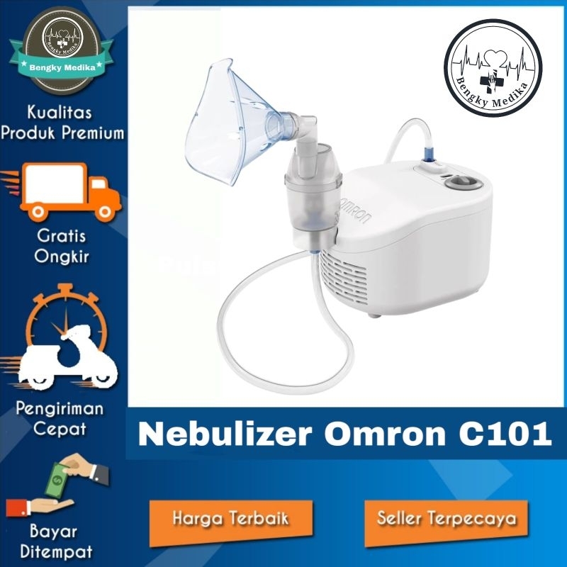 NEBULIZER OMRON  NE C101  NEBULIZER OMRON C101 GARANSI 2 TAHUN