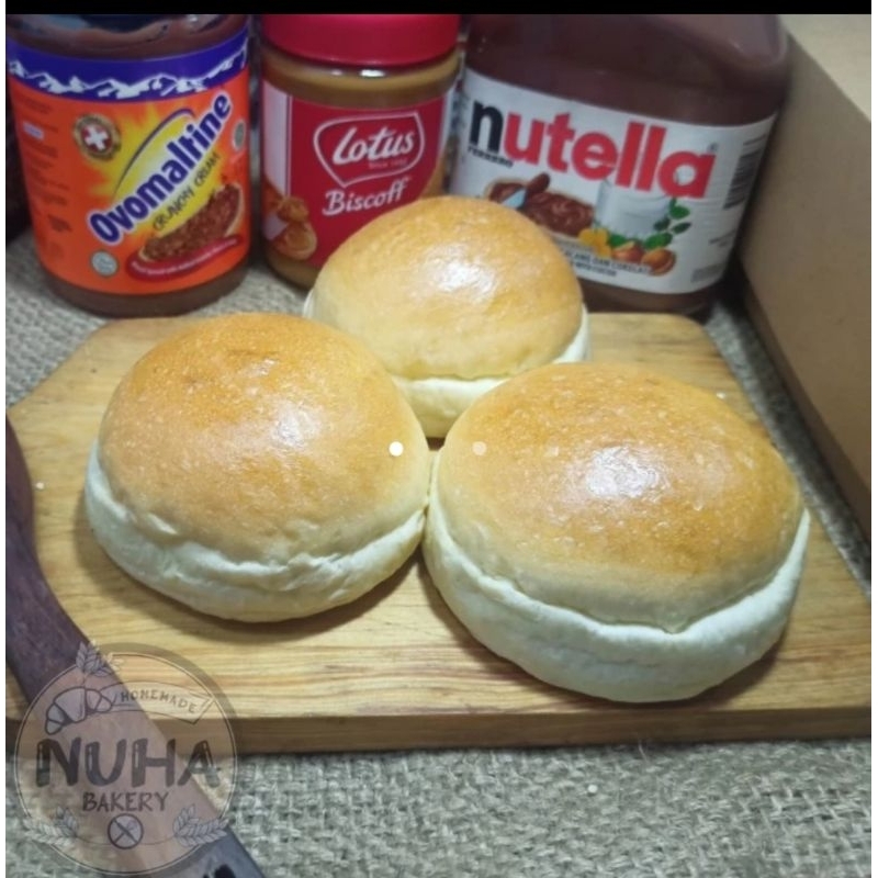 

Roti Brioche / Bun / 65 Gram / Roti Uk. 10 cm