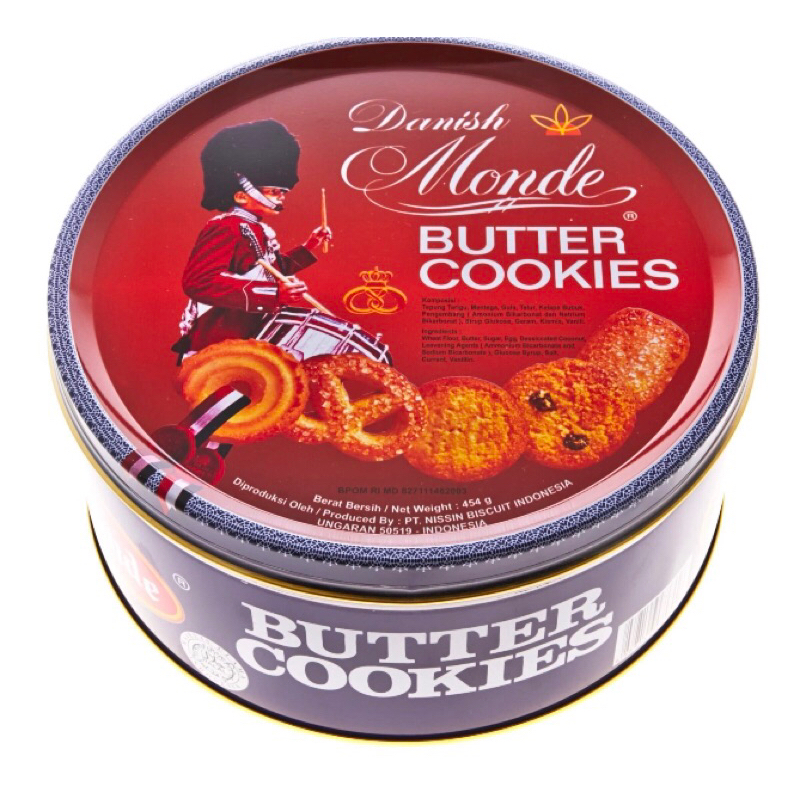 

Monde Butter Cookies kemasan 454g