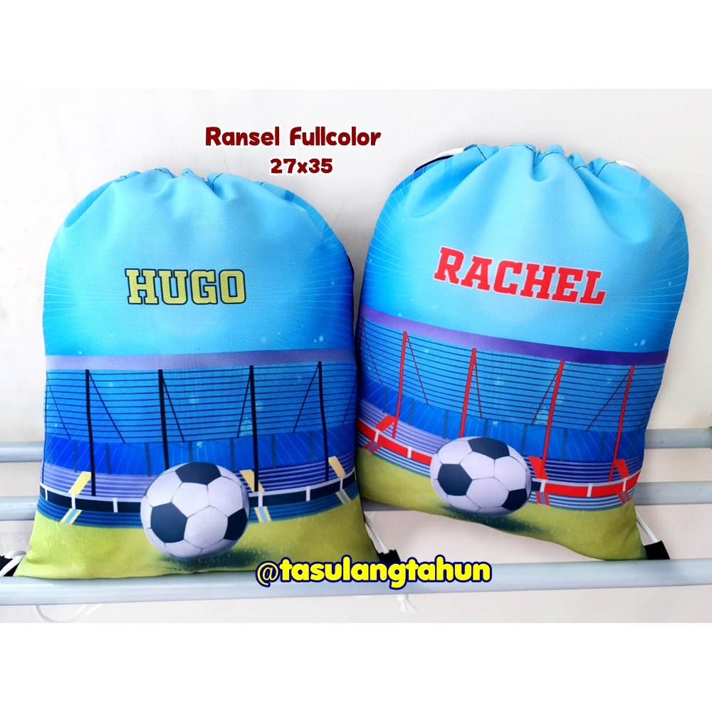 

NEW! Tas Souvenir Ultah GoodieBag Bingkisan TASLAN tahan air SEPAK BOLA FOOTBALL WATERPROOF BERENANG ROBOCAR POLI ariel mermaid princess bubble guppies STUMBLE GUYS THOMAS