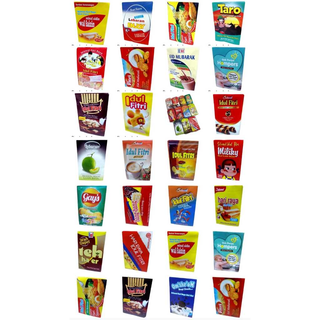 

AMPLOP LEBARAN MOTIF SNACK MOTIF ATM VIRAL ANGPAU IDUL FITRI