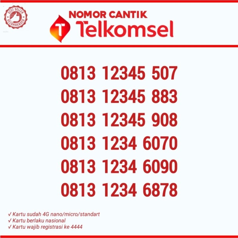 nomor cantik telkomsel/nomor cantik simpati/nomer cantik simpati seri urut