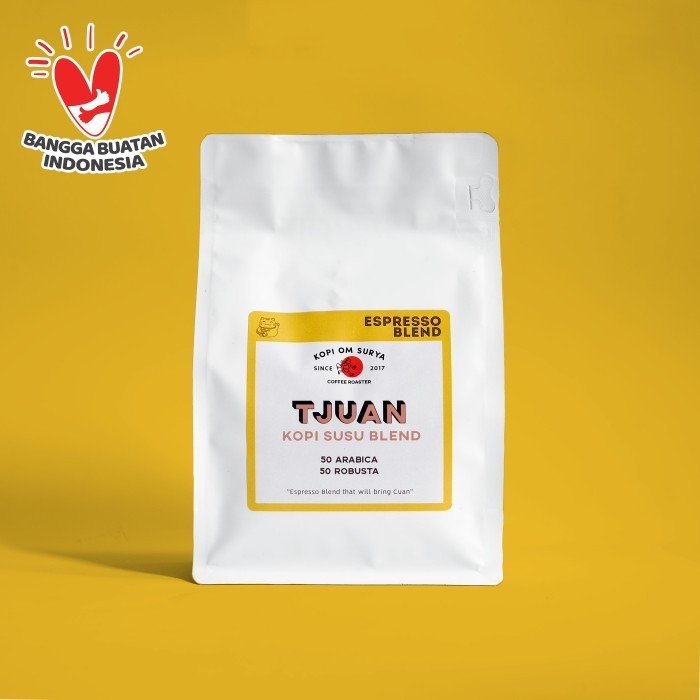 

KOPI TJUAN- Kopi Blend untuk Es Kopi Susu - 1kg - cocok untuk Espresso
