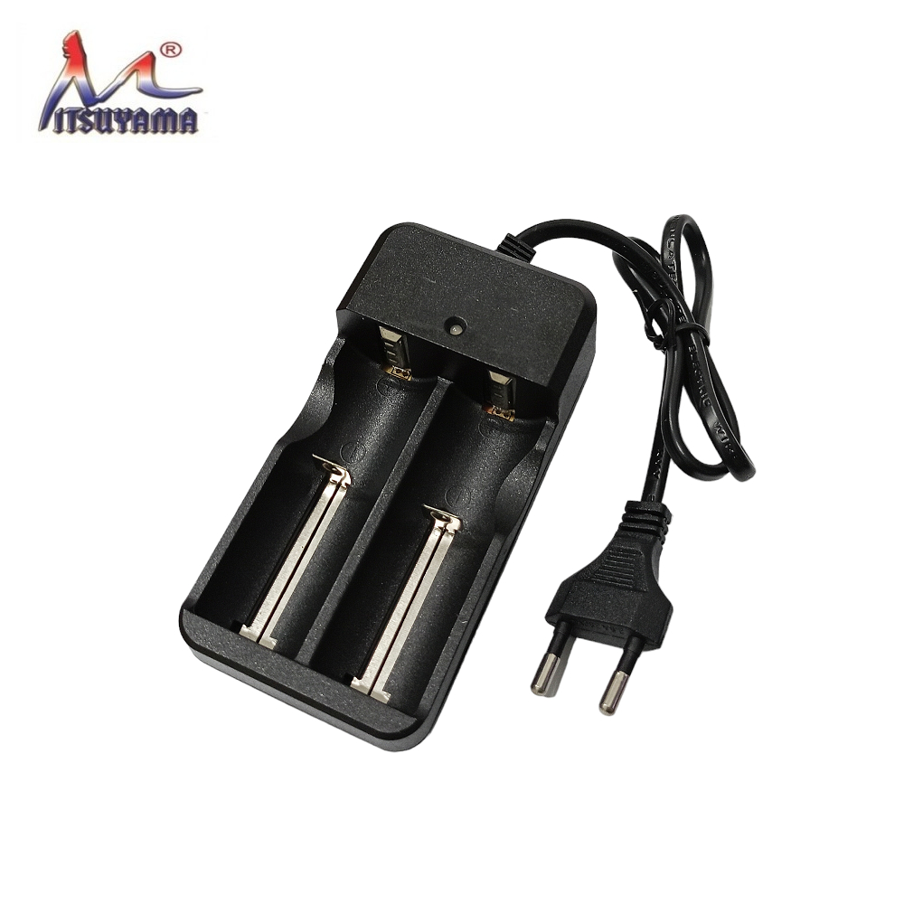 Mitsuyama Charger untuk Baterai 18650 3.7V