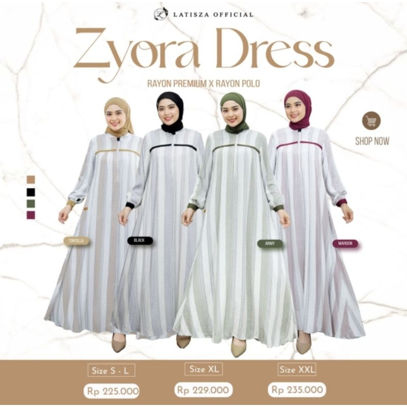 Gamis Latisza (ZYORA DRESS)
