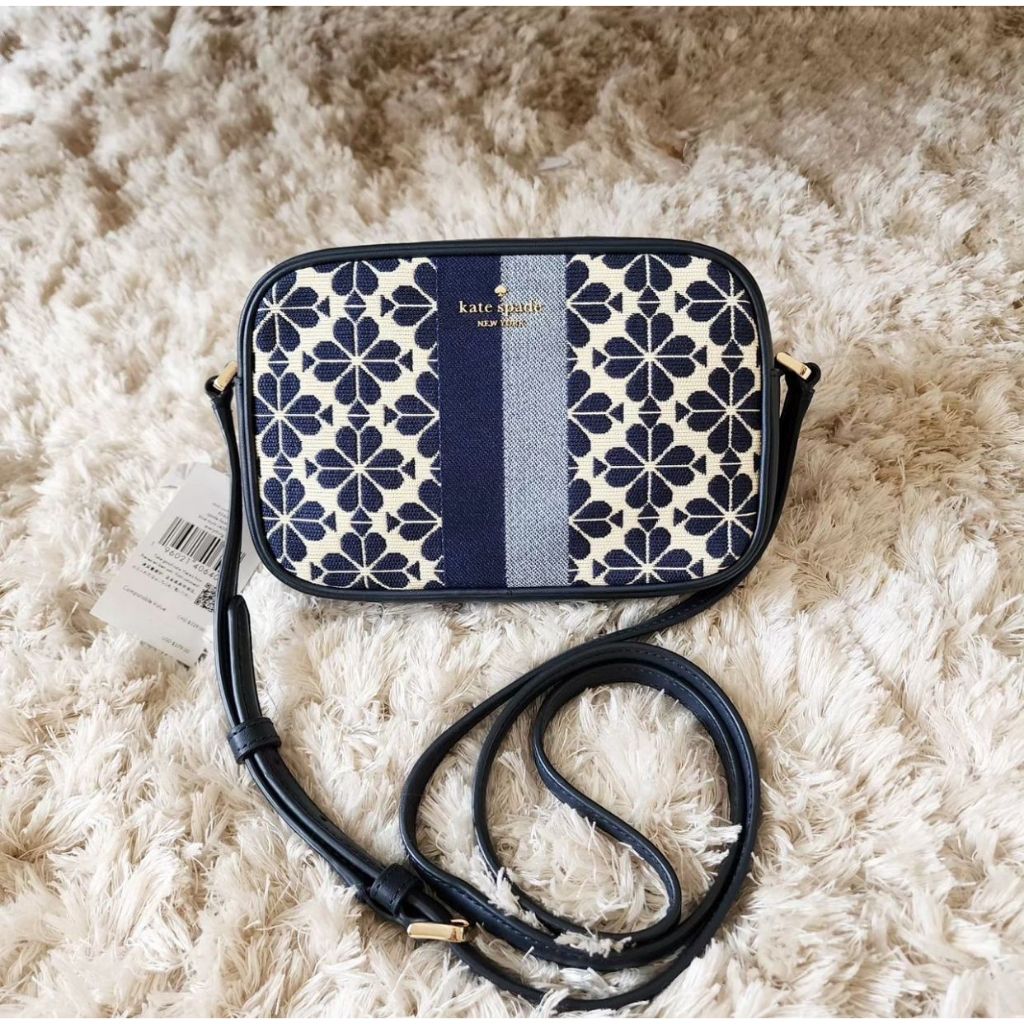 Kate Spade Flower Camera Bag Blue