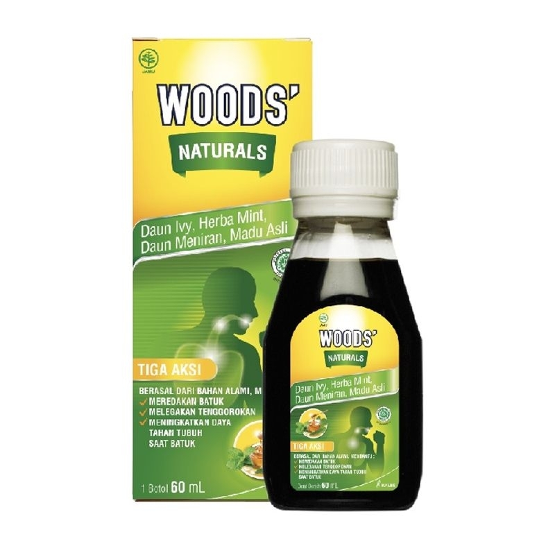Woods Naturals sirup 60ml | Woods Natural sirup | Wood Natural | Wood Naturals | Woods Herbal | Wood