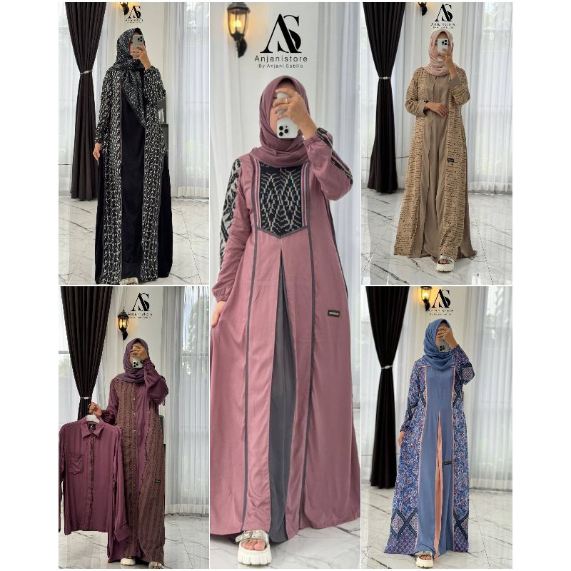 BISA COD READY DRESS ANJANI STORE TERBARU