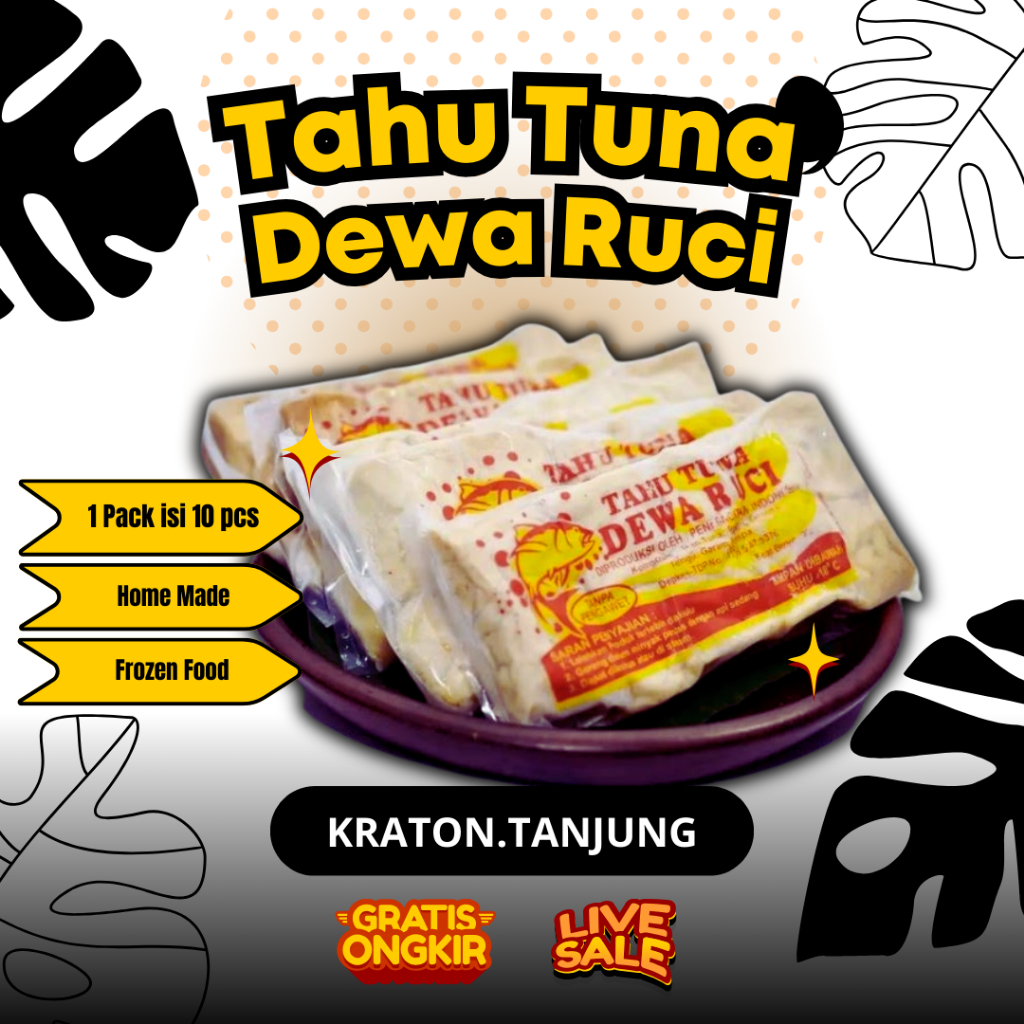 

Tahu Tuna Dewa Ruci | Tahu Tuna Pacitan | Tahu Bakso Tuna Pacitan | Frozen Food