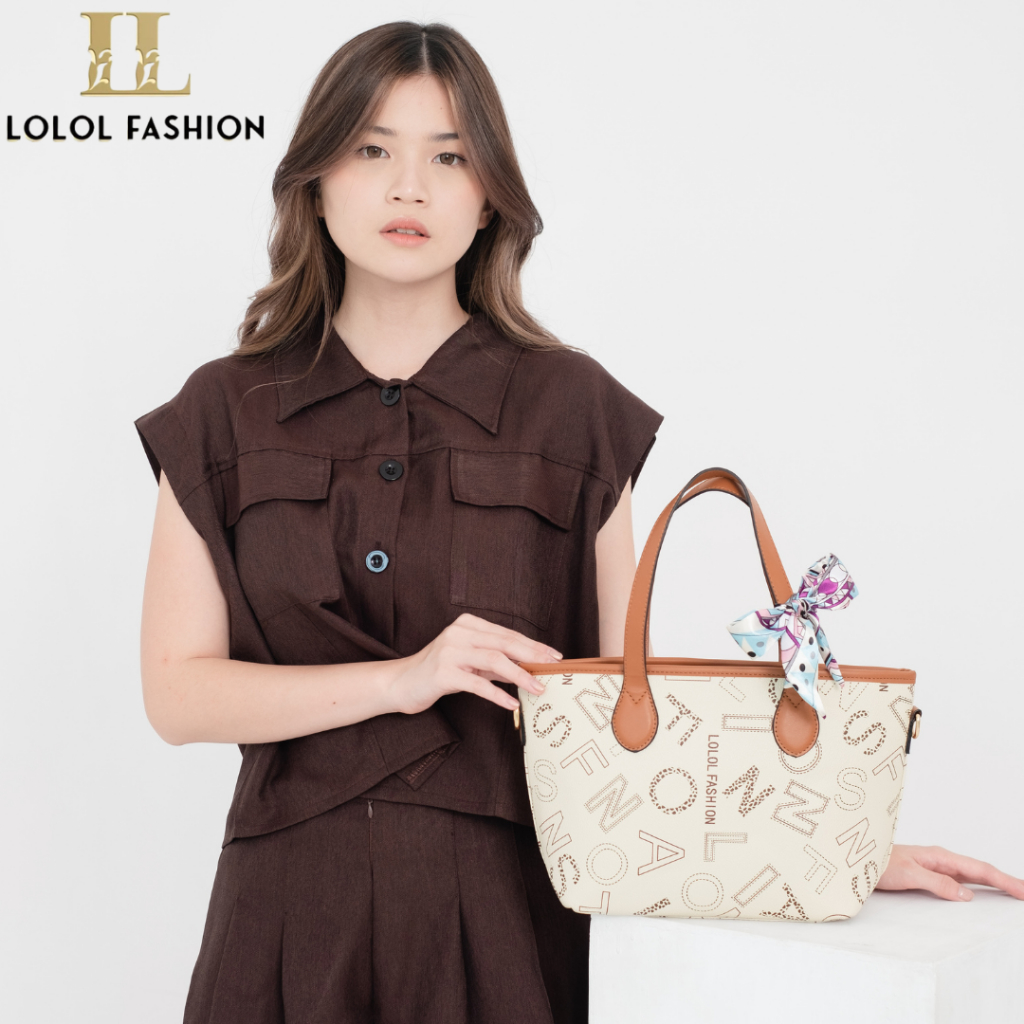 LOLOL Fashion Sling Bag Tote Bag Tas Jinjing Wanita Model Terbaru - C-33