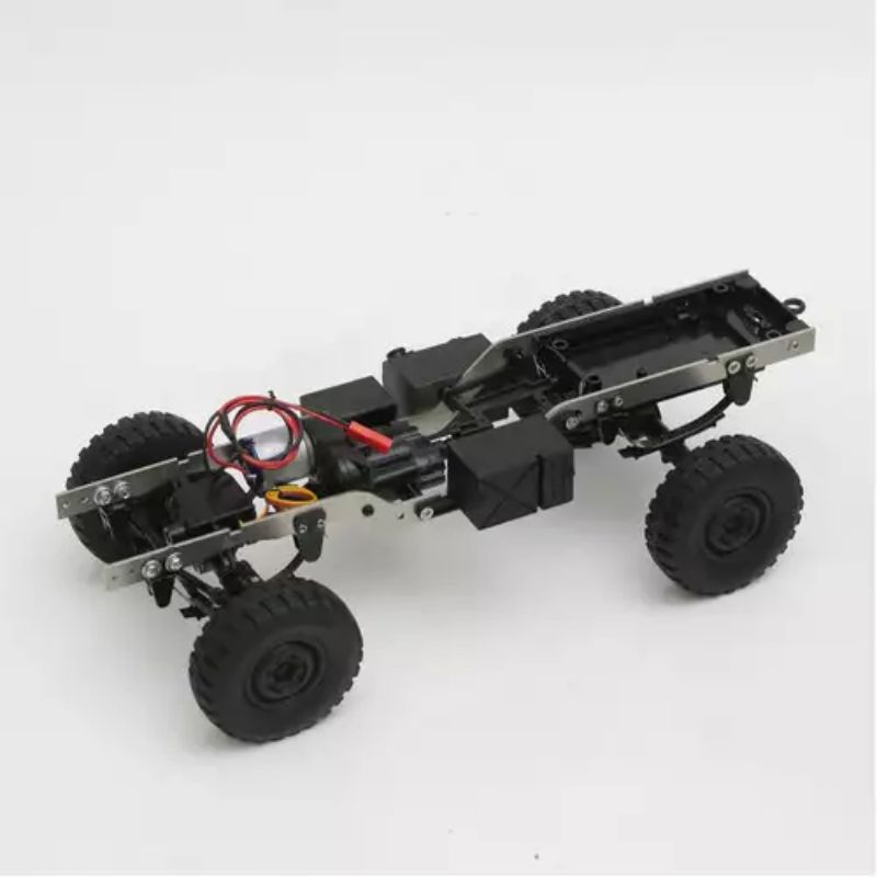 Sasis Rc Truk 1/12 gardan portal - ldrc unimog p06 Metal Frame Chassis rc truck
