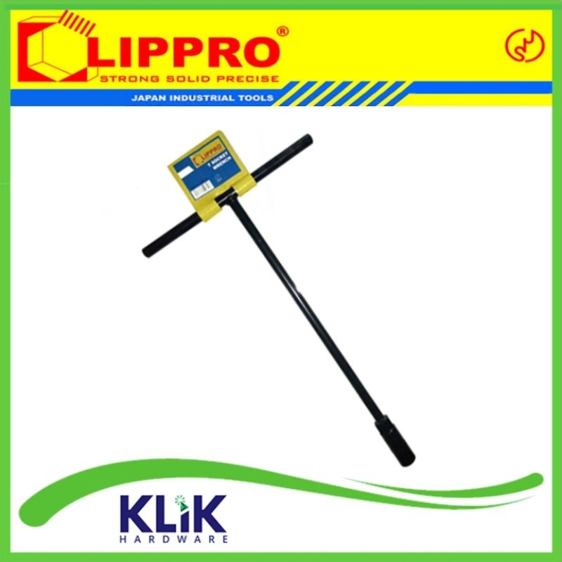 LIPPRO Kunci Sok Sock Shock T - Kunci T Lippro Pilih Ukuran 7 8 10 11 12 14 17 mm