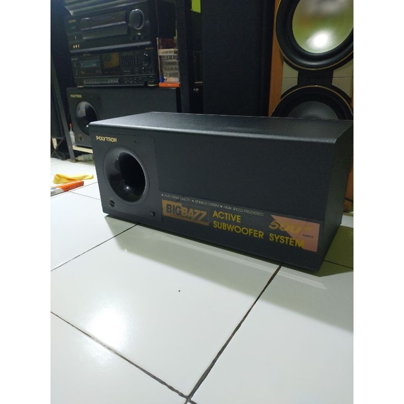 BIGBAZZ active subwoofer polytron psw500