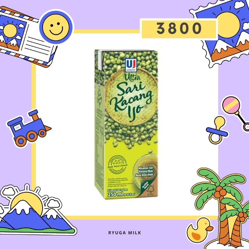 

sari kacang ijo ultra 250ml