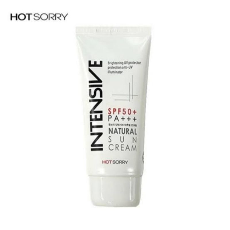 Hot sorry intensive brightening sun cream