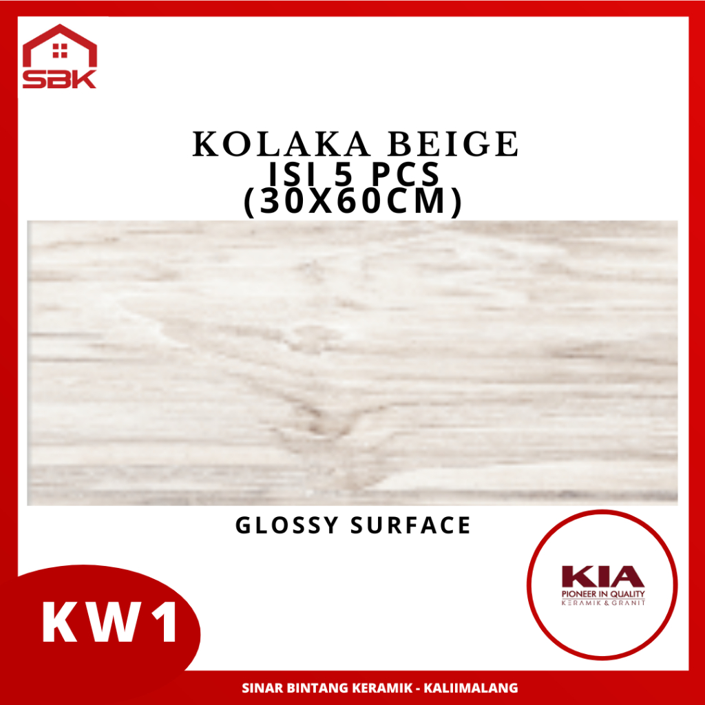 Keramik Dinding Cutting 30x60 Kolaka Beige