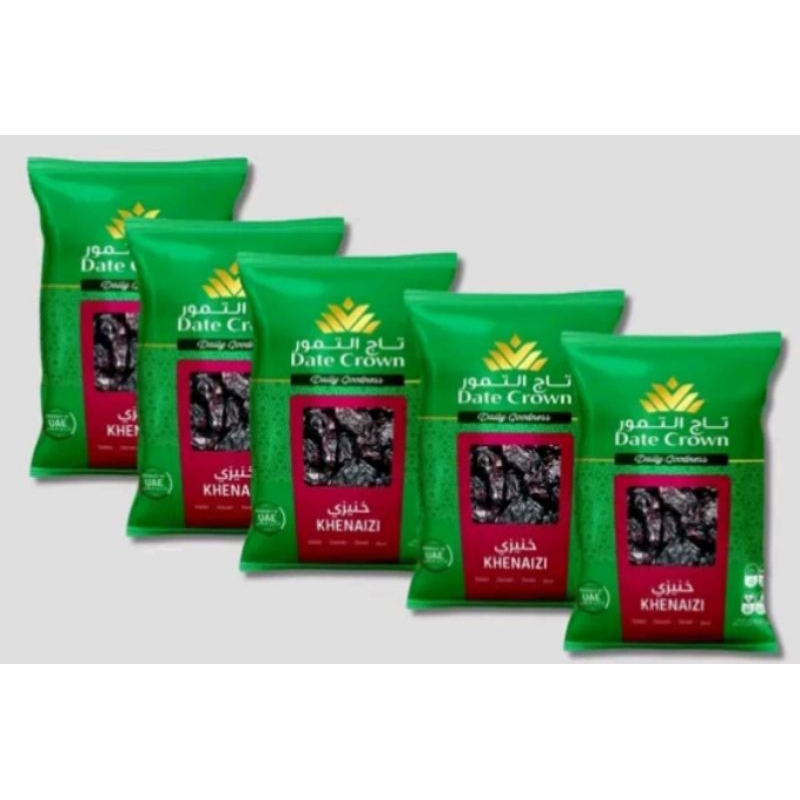 

Paket 5 KURMA DATE CROWN KHENAIZI 500 gram