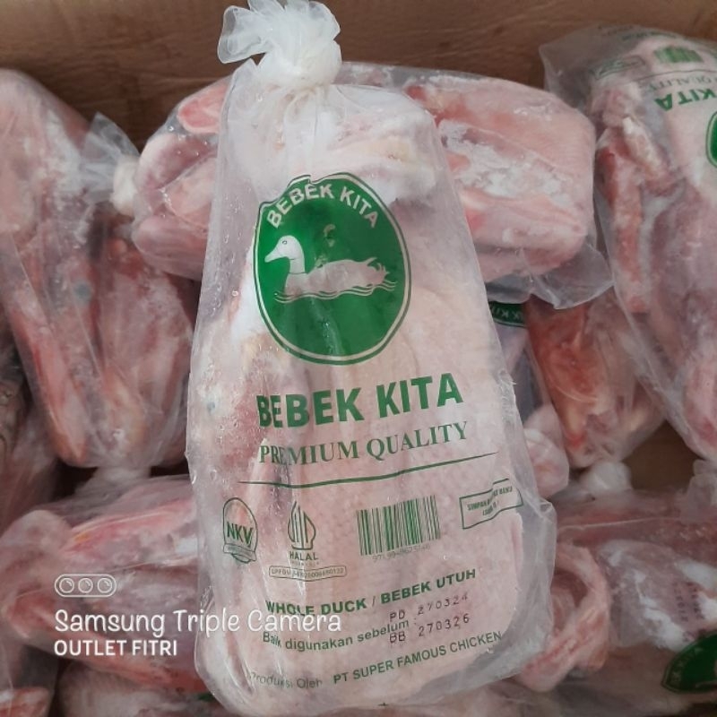 

[1 ekor] BEBEK KITA Bebek Peking Utuh - Premium Quality