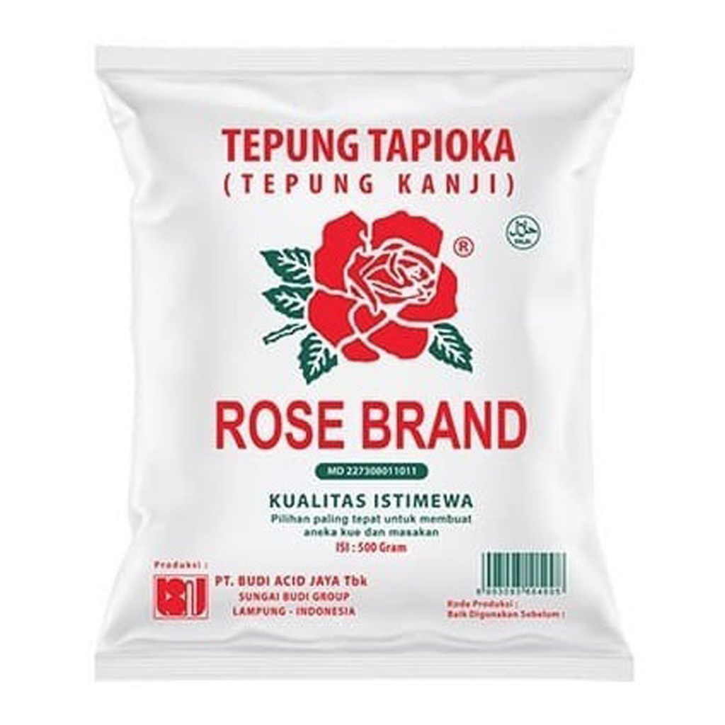

Tapioka Rose Brand 500 gr Tepung Tapioka Aci Kanji 500gr