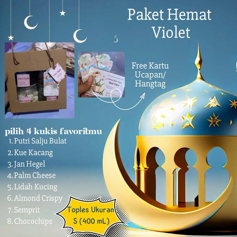 

Paket Super Hemat Violet Hampers Lebaran