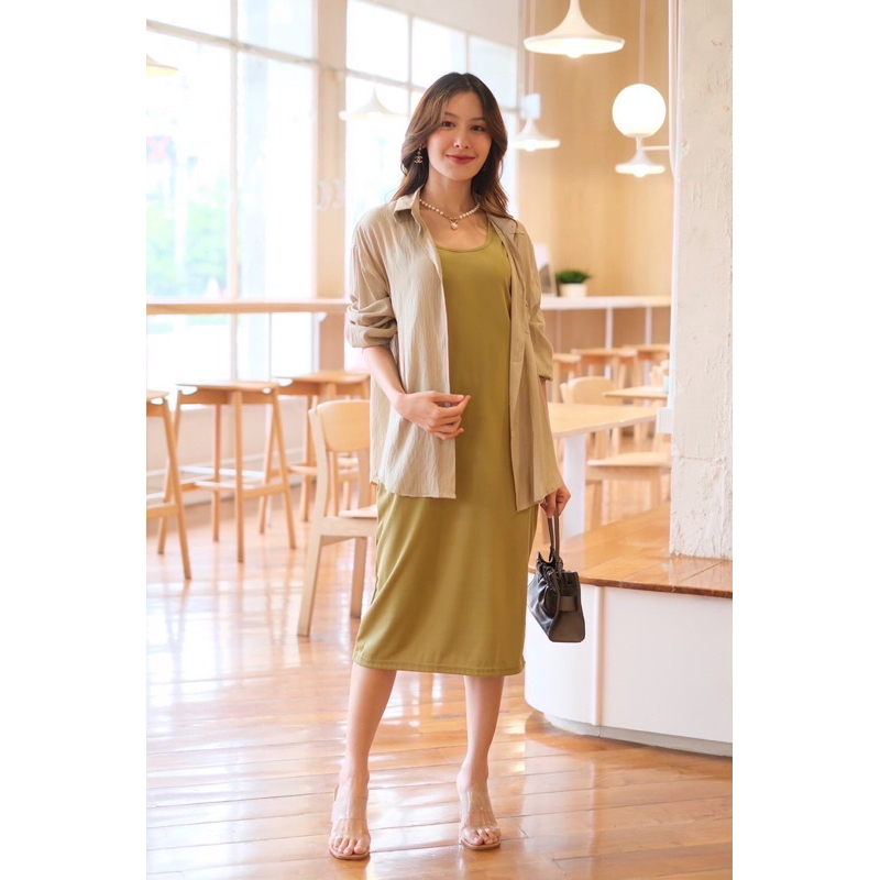 set premium dress and outer impor bangkok