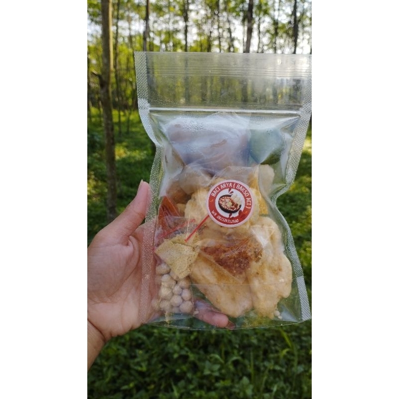 

boci jumbo isi bakso pedas