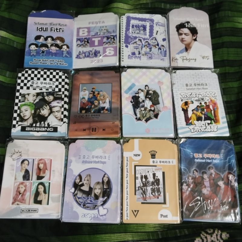

(isi 10) Amplop Lebaran Kpop