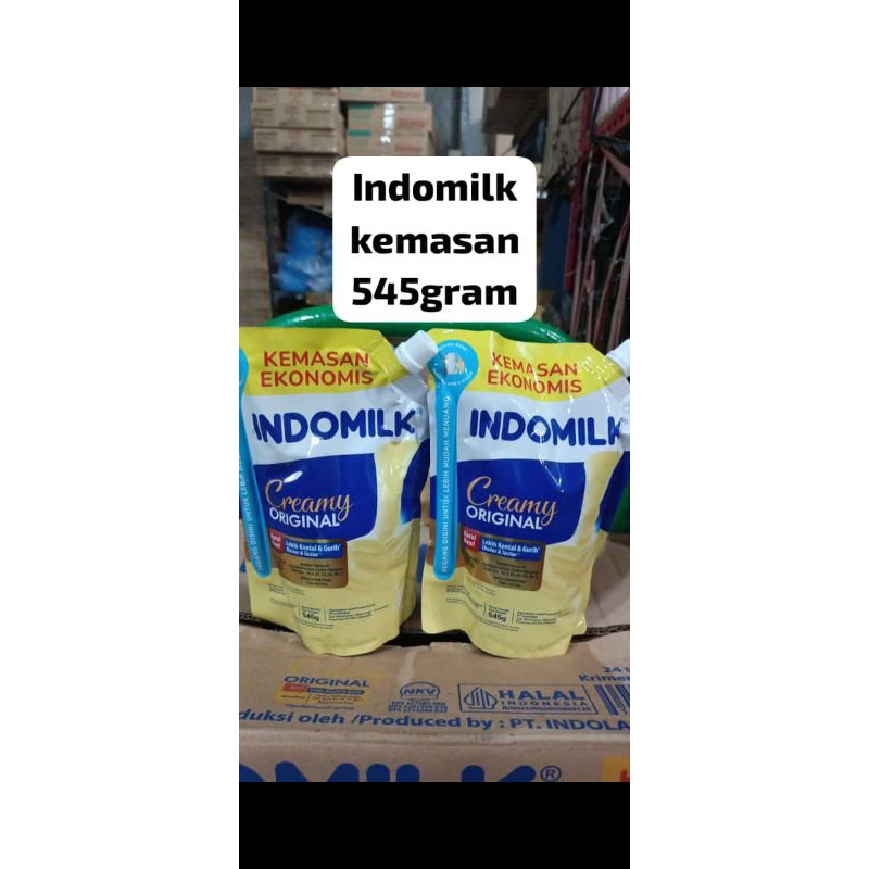 

1PCS INDOMILK 545G 1POUCH 1 POUCH