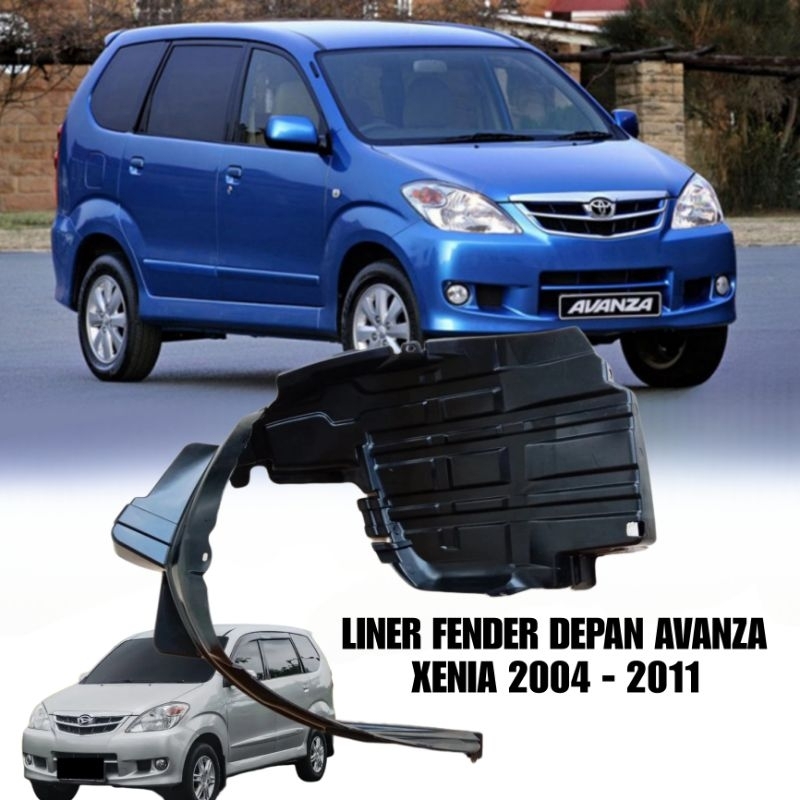 Liner Fender Avanza Xenia 2004 - 2011 vvti | Spakbor Avanza G Xenia 2004 - 2011