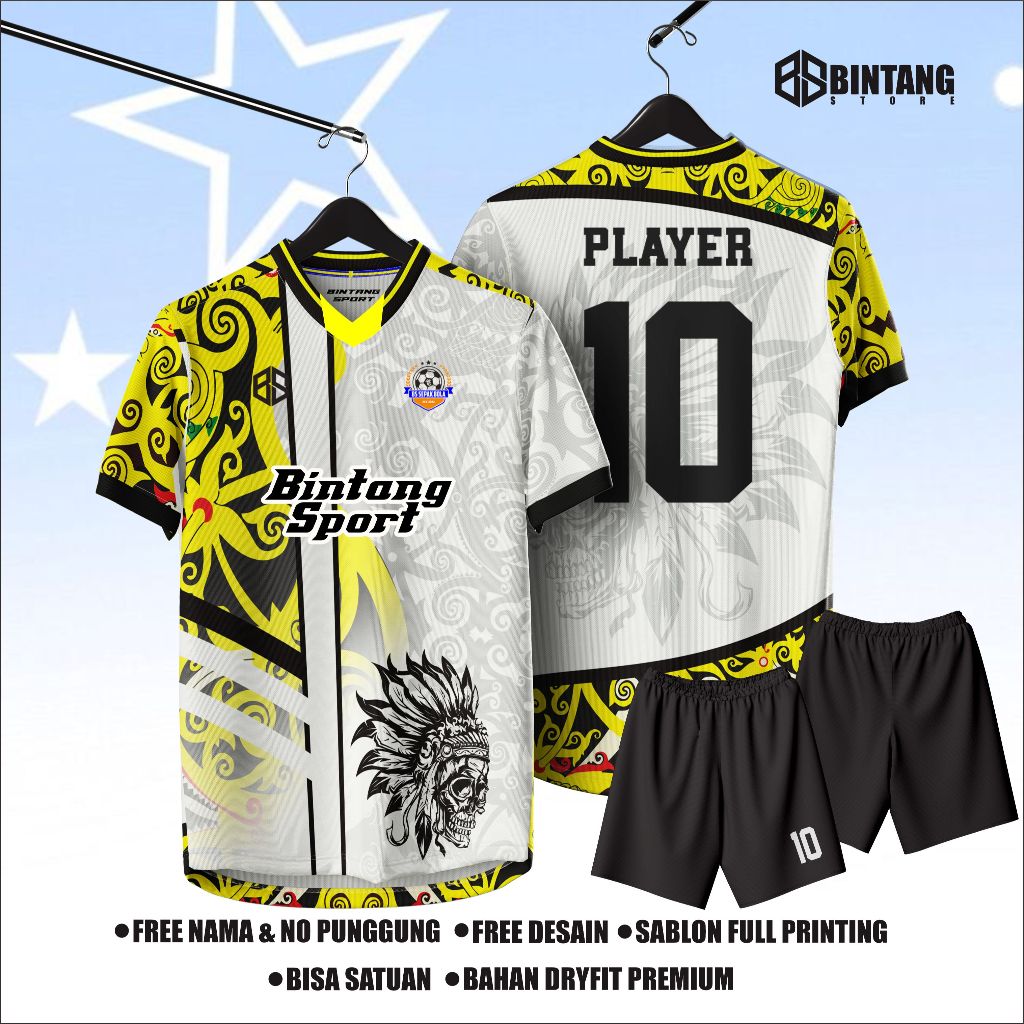Jersey futsal printing jersey bola printing baju futsal jersey (bisa satuan)