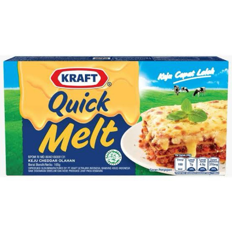 

KRAFT Quick Melt Mozza 165 Gram