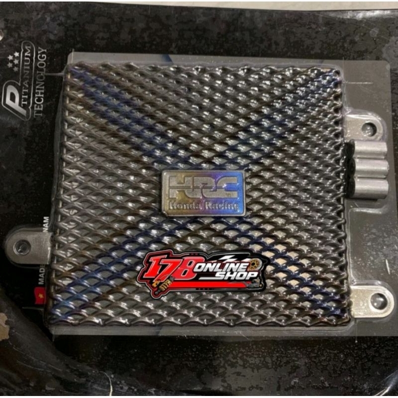 cover radiator titanium HRC vario 125 / 150