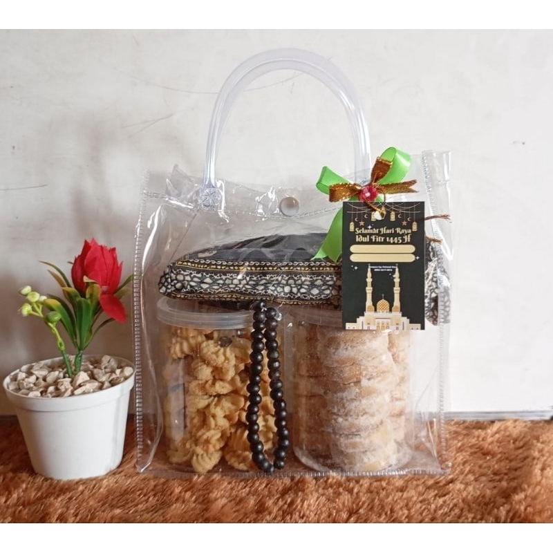 

Hampers Lebaran Termurah toples besar 2x400 gram