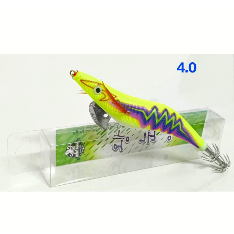 UMPAN PANCING CASTING CUMI EGI JIG 4.0 RATTLE & GLOW
