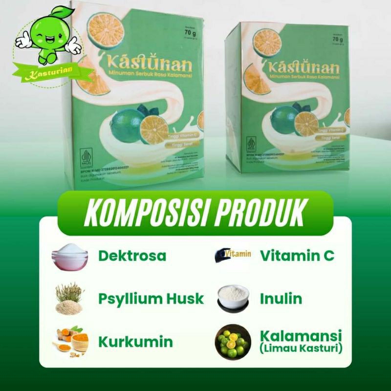 

1 box isi 10sachet Kasturian minuman serbuk rasa kalamansi