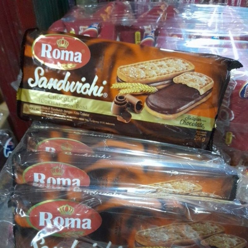 

Roma Sandwichi Chocolate 206g